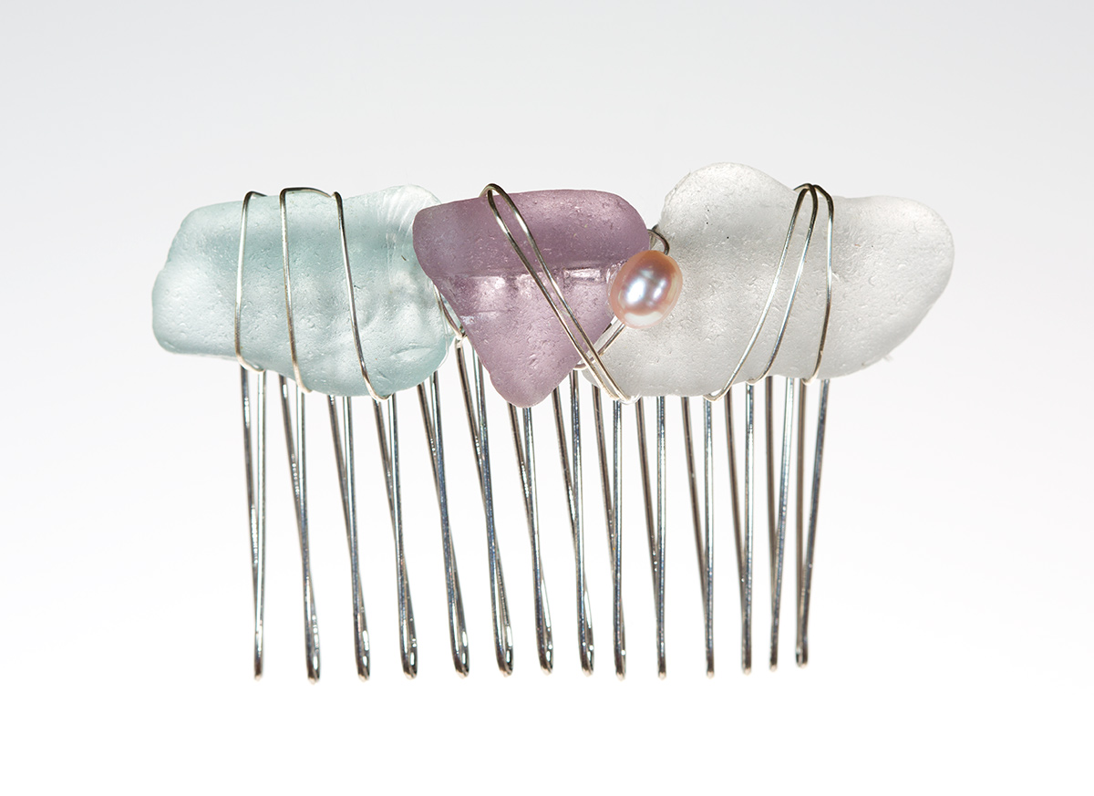 Cape An Designs Sea Glass Comb
